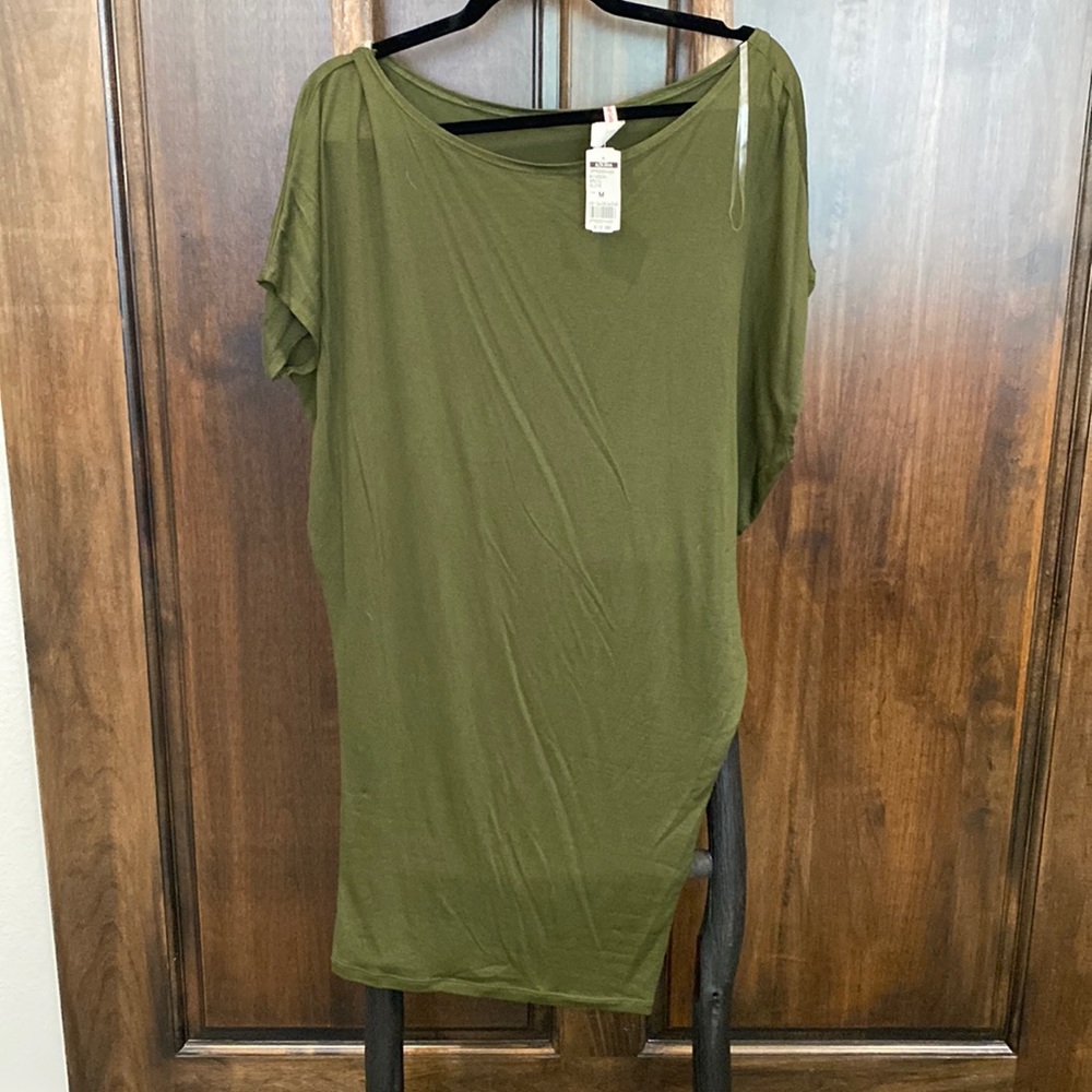NWT Hunter Green T-shirt Dress